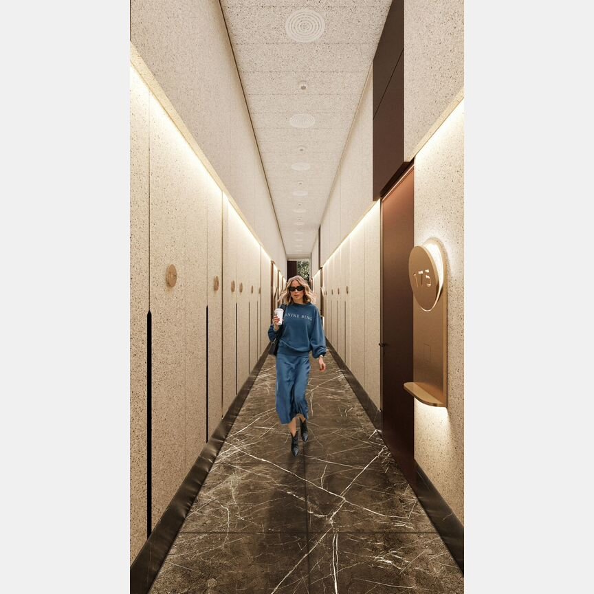 2-к. квартира, 67,3 м², 4/28 эт.