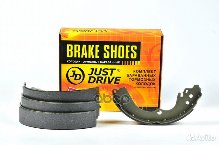 Колодки тормозные барабанные K7747 JBS0035 Just