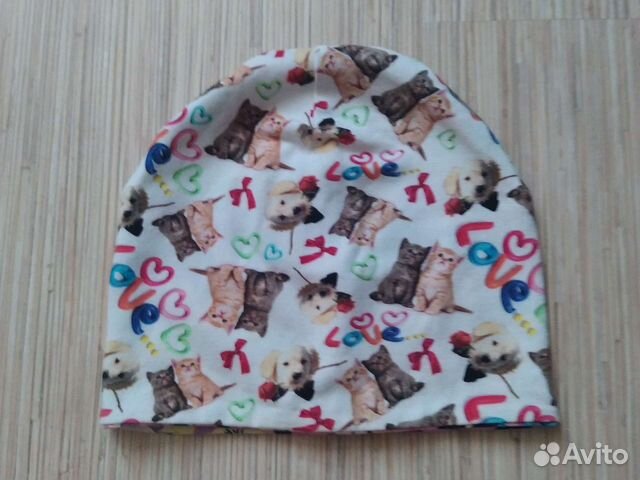 Шапочка для девочки на весну