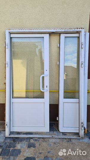Пластиковые двери пвх бу
