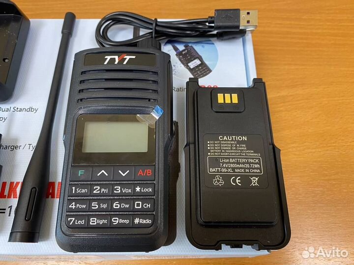 Рация TYT TH UV99 10w, 2 шт комплект