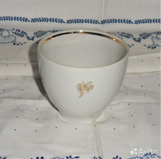 Фарфоровая чашка Полтавский фз СССР Винтаж