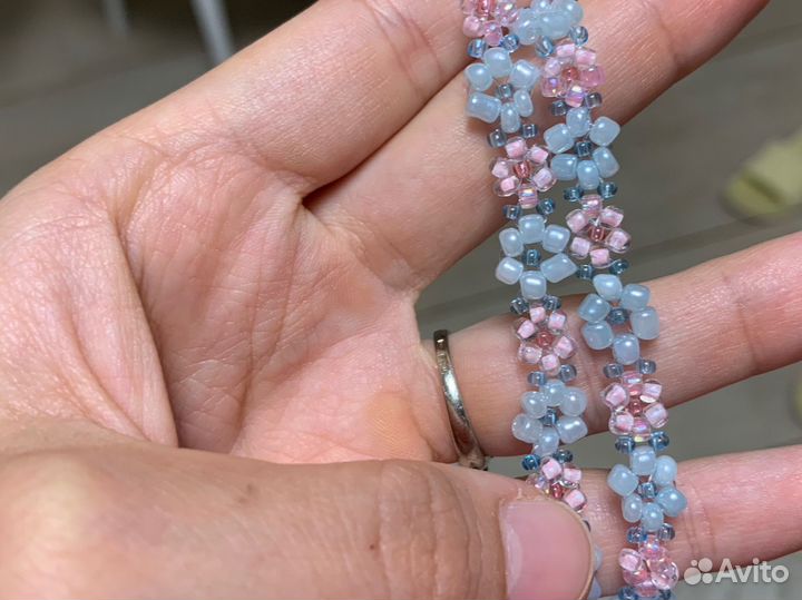 Чокер из бисера