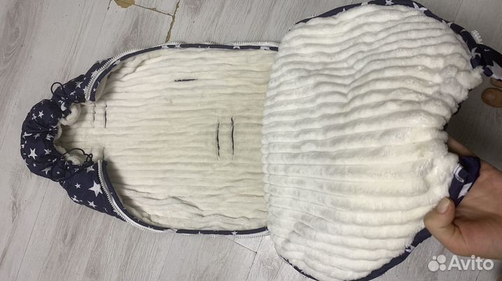 Конверт и комбинезон зимний на выписку