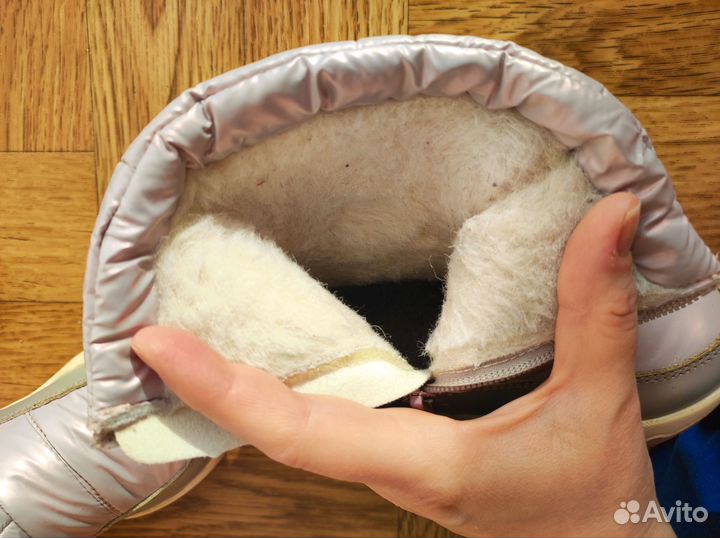 Дутики детские 25 размер зимние