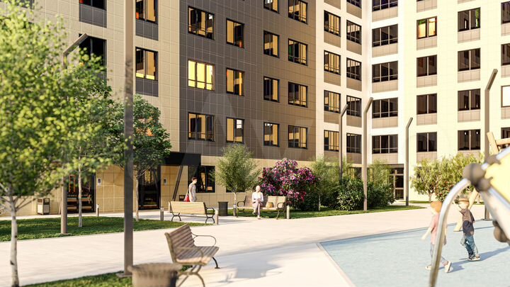 1-к. квартира, 40,6 м², 6/17 эт.