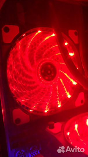 Вентилятор 120 корпусной с подсветкой