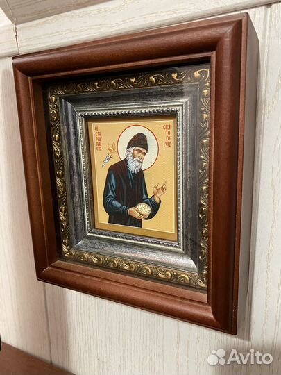 Икона Паисий Святогорец