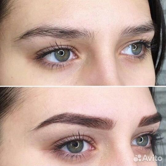 Оформление и окрашивание бровей