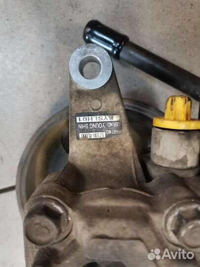 Насос гур hyundai Solaris