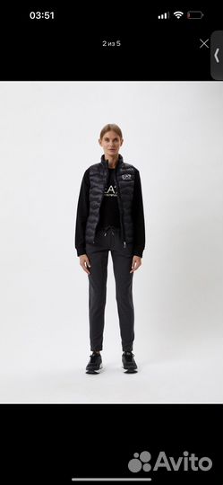 Жилетка женская ea7