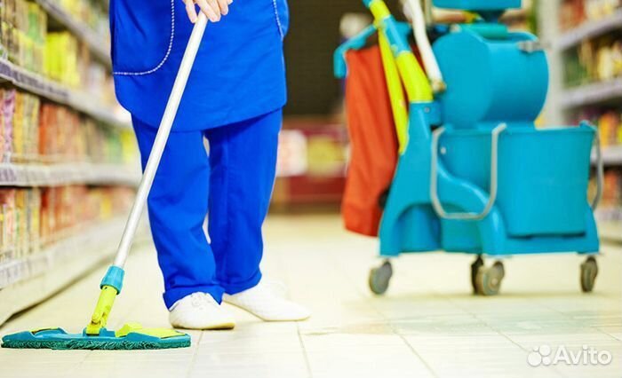 Уборщик торгового зала