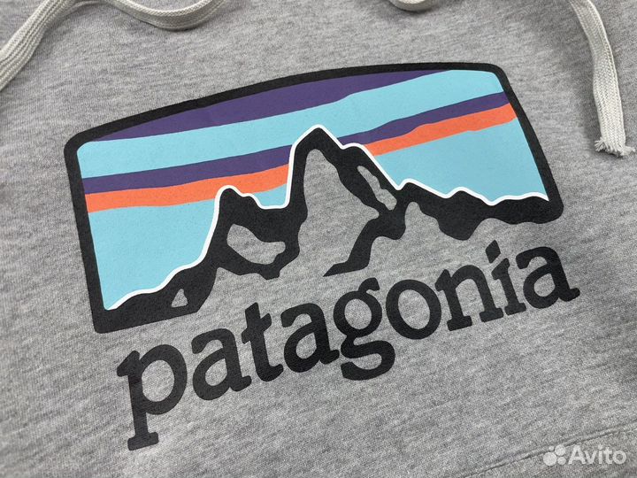 Худи Patagonia серое