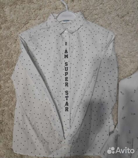 Рубашка школьная для девочки