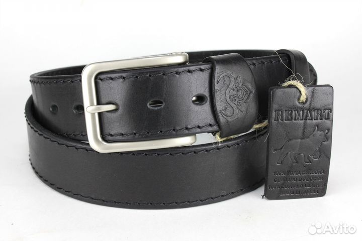 Ремень из кожи буйвола 40 мм