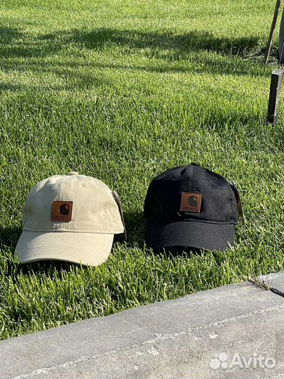 Кепка carhartt бежевая