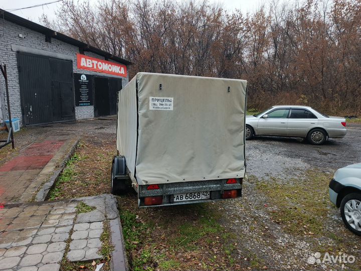 Прицеп легковой 3.5 метра с тентом