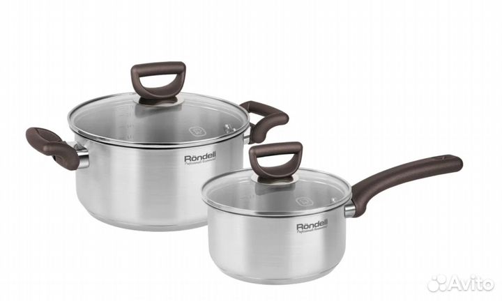 Набор посуды Rondell RDS-1507 стальной