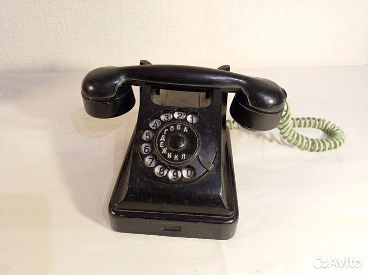 Старинный телефон сталинский