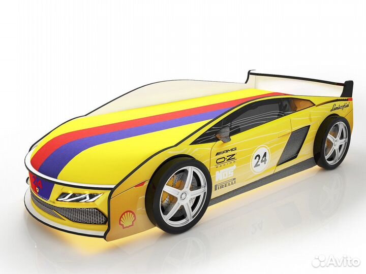 Кровать машина