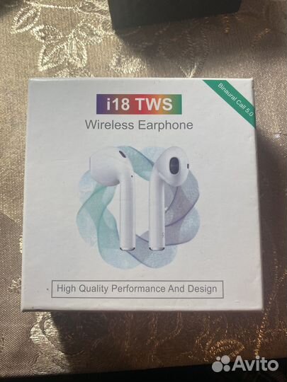 Наушники беспроводные tws i18
