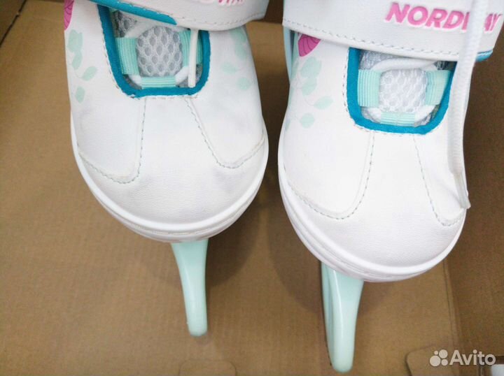 Коньки nordway детские раздвижные 26-31р