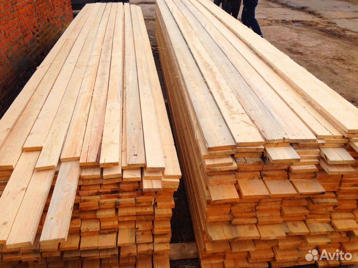 Доска из сосны 50х200х6000мм, гарантия качества