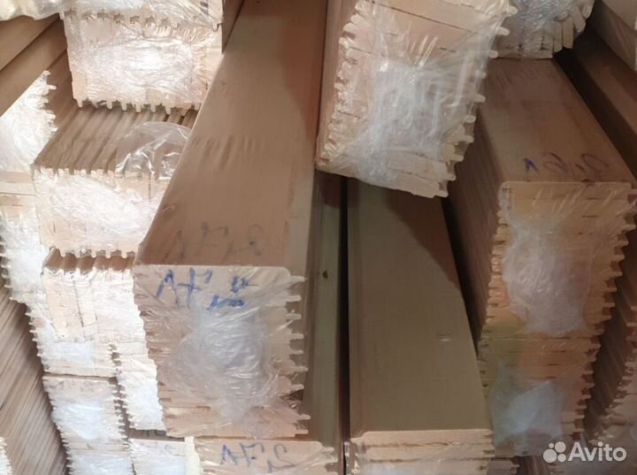 Вагонка Липа сорт Экстра 14х96 мм