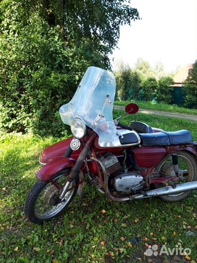 Мотоцикл ява с коляской