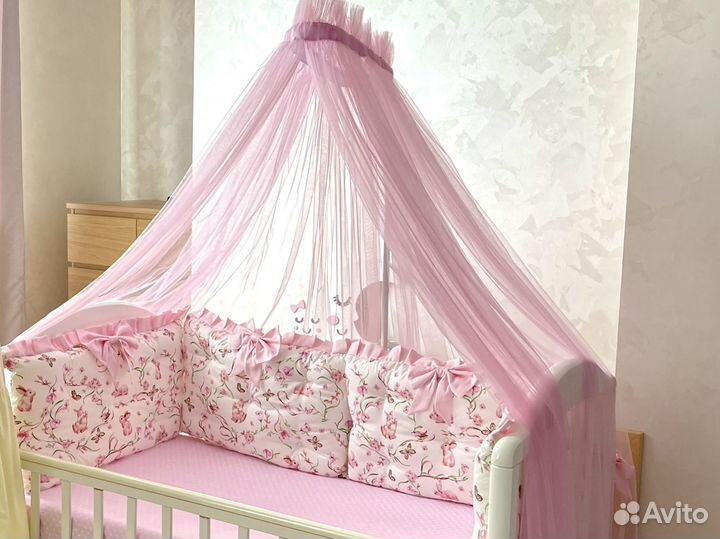 Бортики в кроватку