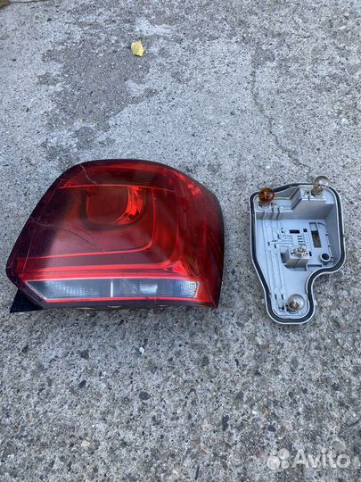 Фонарь задний polo хетчбэк mk5
