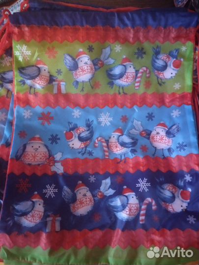 Мешочки для новогодних подарков