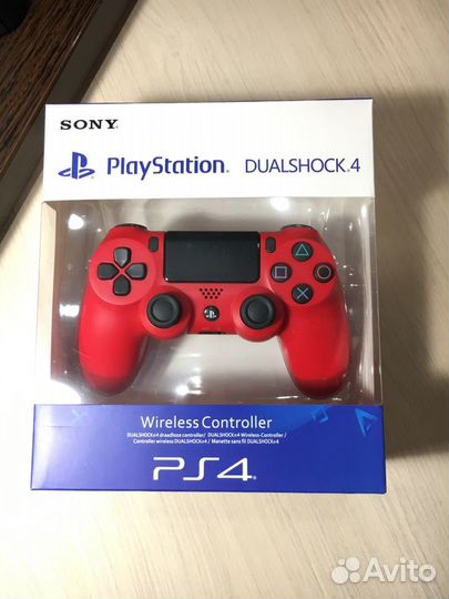 Новый геймпад для Sony ps4 dualshock 4 v2 красный