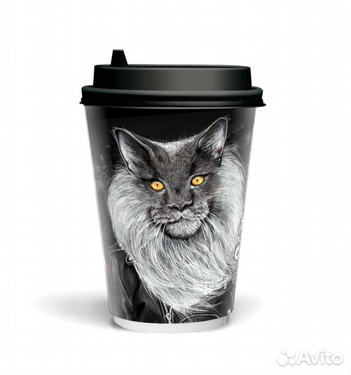 Бумажные стаканы с логотипом