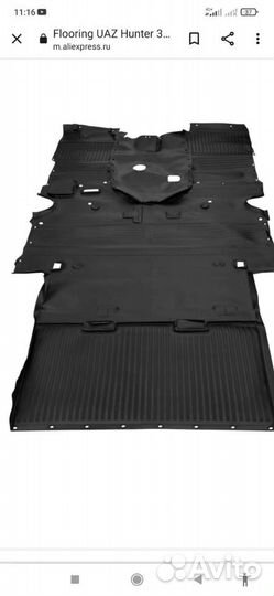 Ковры утепления салона УАЗ Хантер