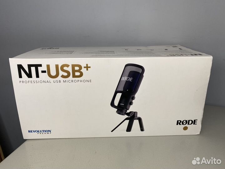 Новый Микрофон Rode NT-USB+ Plus