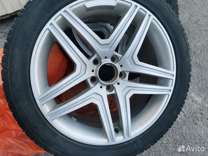 Колеса AMG с зимними шинами