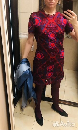 Sandro платье кружево