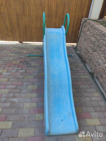 Детская горка пластиковая уличная бу