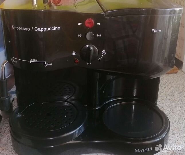 Кофеварка рожковая капельная