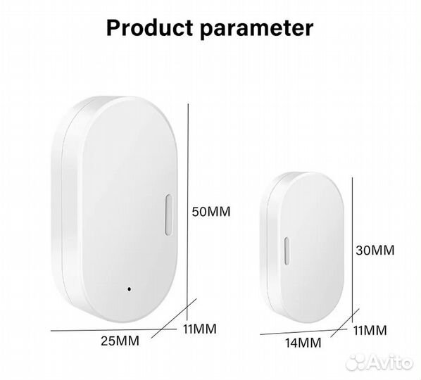 Датчик открытия окон и дверей Zigbee