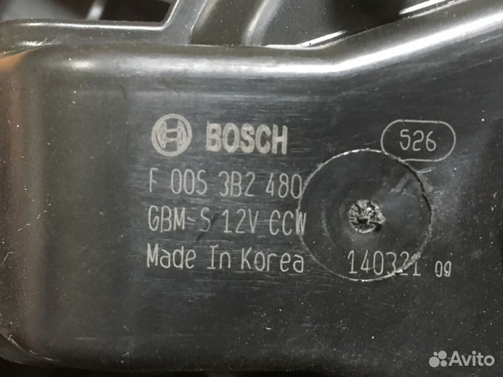 Моторчик отопителя Hyundai Solaris