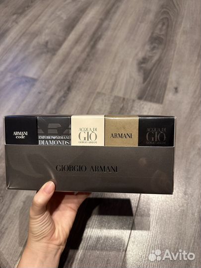 Giorgio armani travel exclusive, 5 мини ароматов