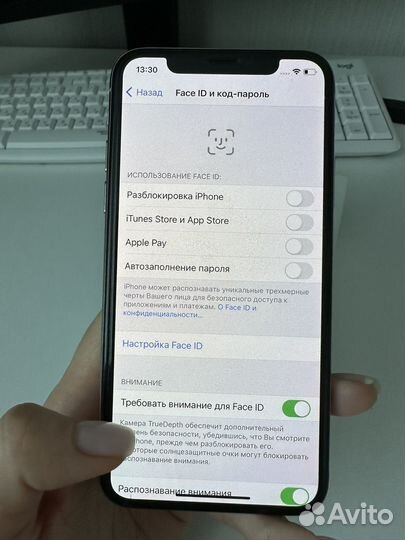 iPhone X, 256 ГБ