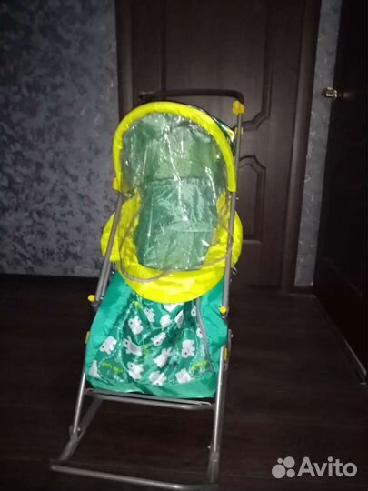 Детские санки коляска