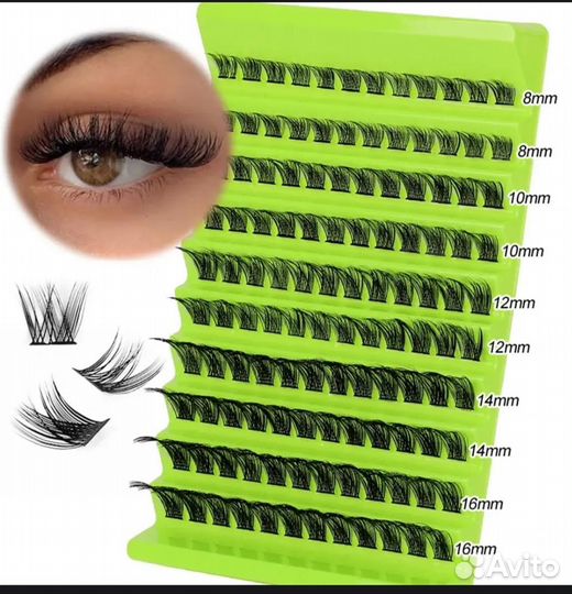 Кластерные ресницы