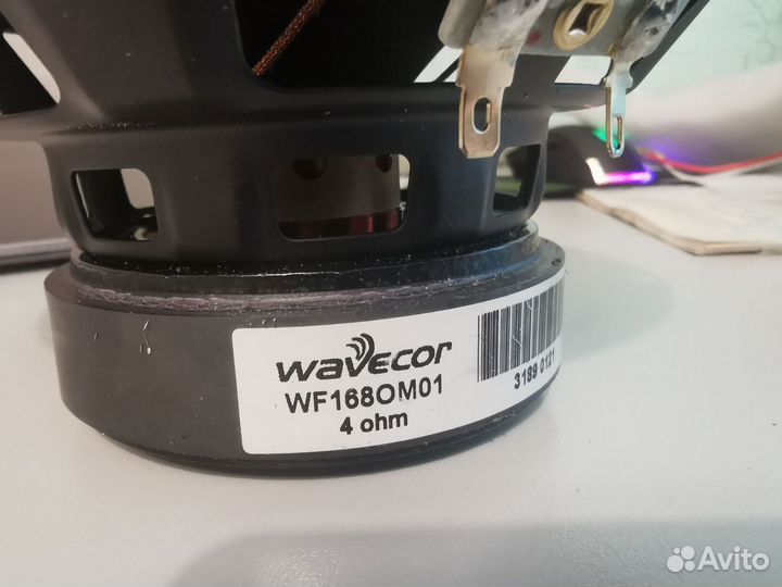 Нч сч динамик wavecor wf168om01 1 штука