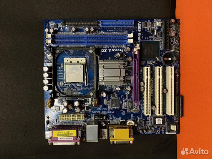 Мат плата ASRock Prescot 553 сокет 478