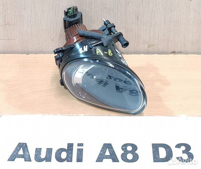 Фара птф Lh Audi A8 D3, рестайлинг, 2007г