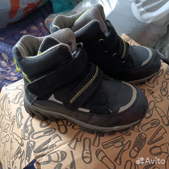 Ботинки зимние на мальчика 30 размер
